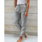 Ellen - Stijlvolle Linnen Broek Dames