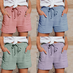Ellen - Katoen Zomershort Dames