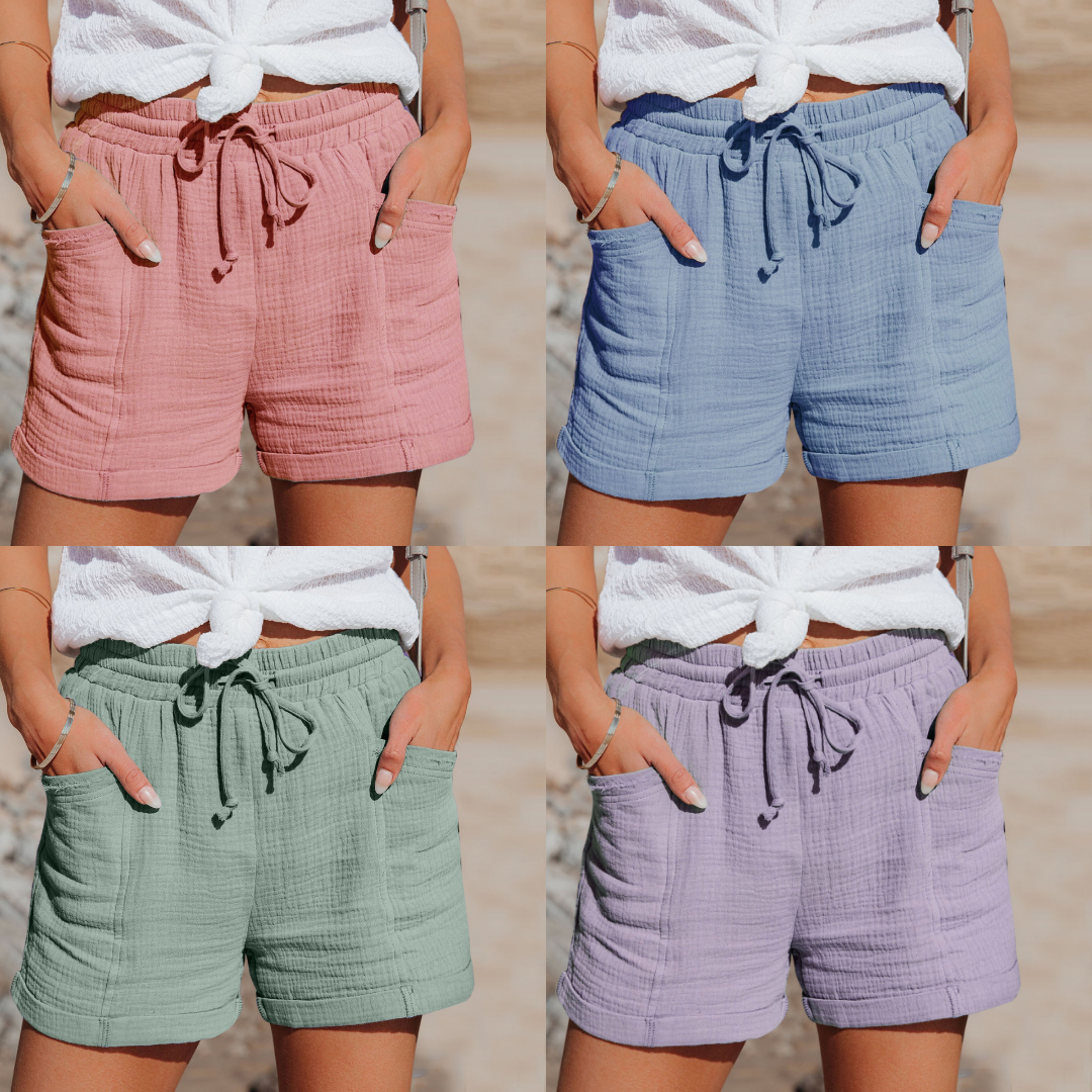 Ellen - Katoen Zomershort Dames