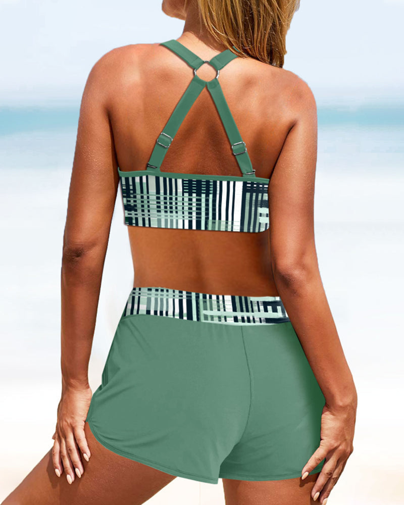 Miranda - Stijlvolle Rib Bikini Set