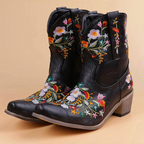 Amy - Vintage Leren Cowboy Laarzen Dames