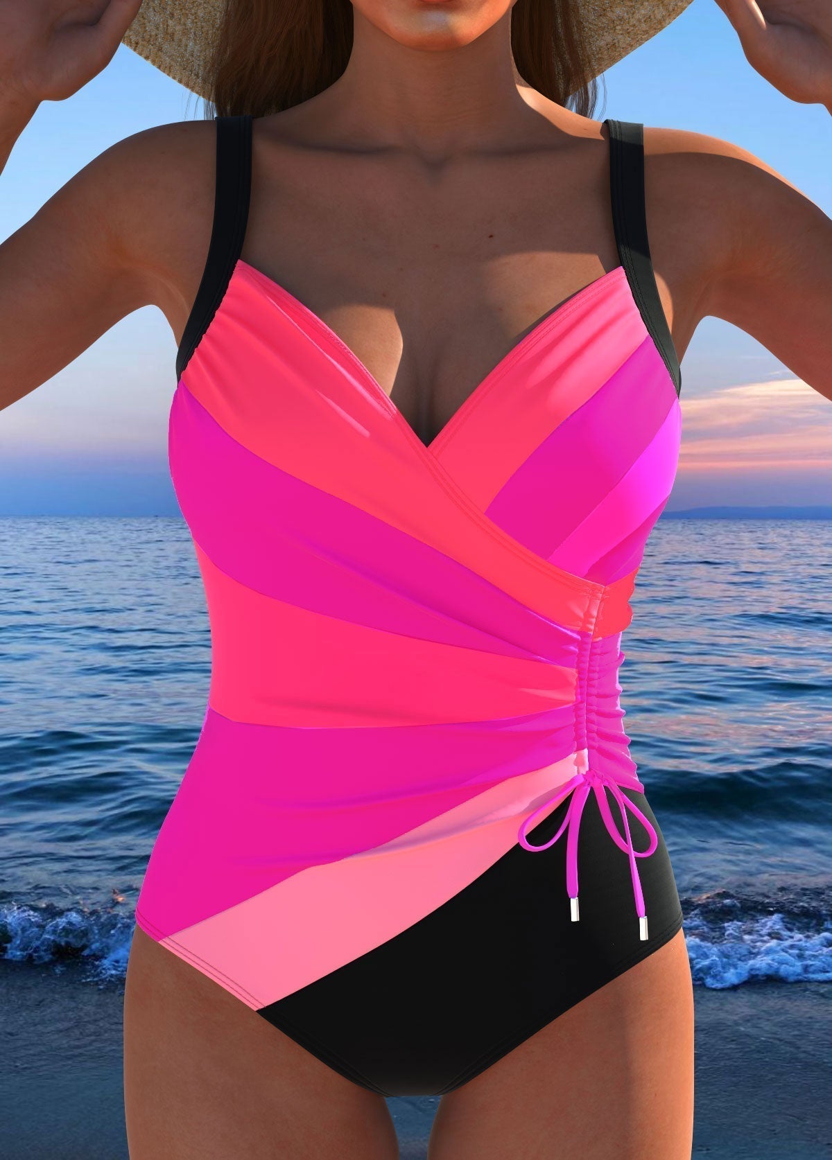 Sofia - Elegante Badpak Print