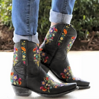 Amy - Vintage Leren Cowboy Laarzen Dames