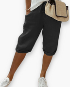 Ellen - Comfortabele Linnen Short Dames