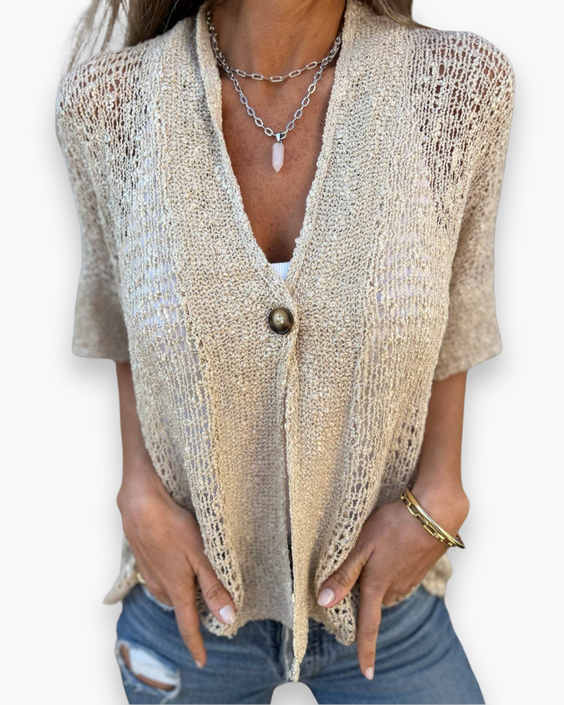 Karin - Luchtige Zomertop Licht En Elegant Dames