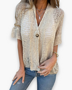 Karin - Luchtige Zomertop Licht En Elegant Dames