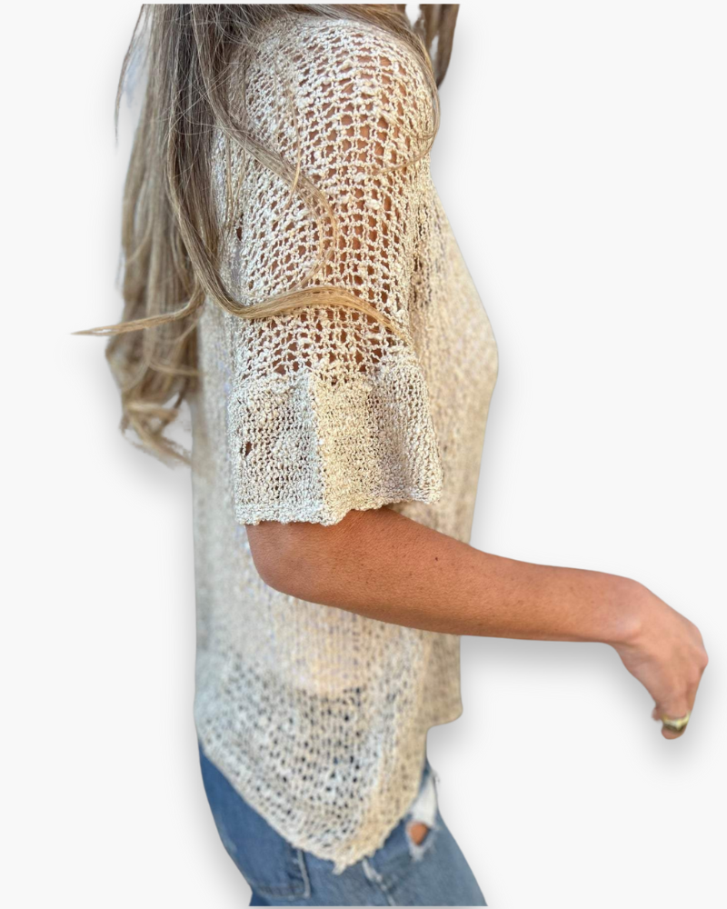 Karin - Luchtige Zomertop Licht En Elegant Dames