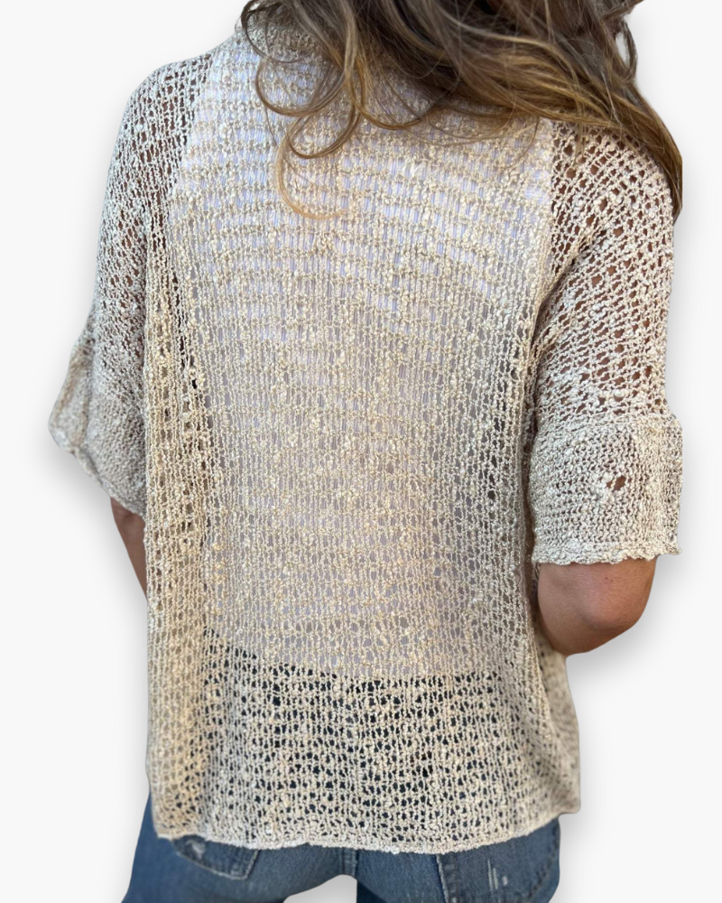 Karin - Luchtige Zomertop Licht En Elegant Dames