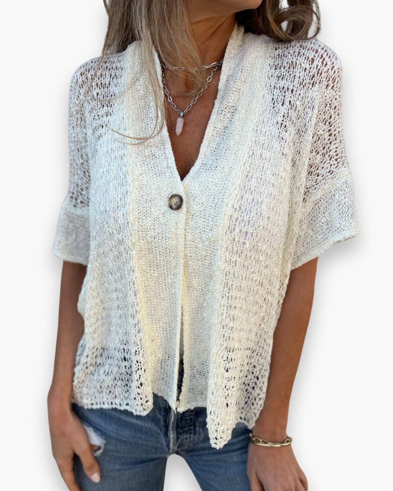 Karin - Luchtige Zomertop Licht En Elegant Dames