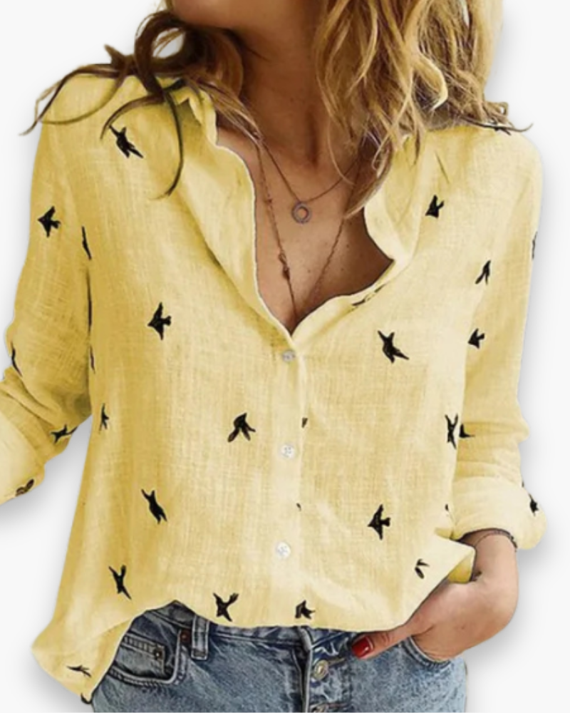 Monique - Elegante Blouse Ademend En Comfortabel Dames
