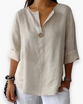 Monique - Klassieke Blouse Luchtig En Elegant Dames