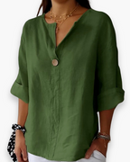 Monique - Klassieke Blouse Luchtig En Elegant Dames