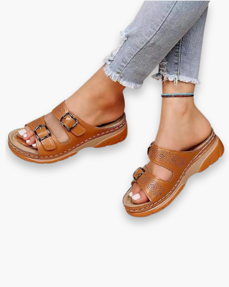 Claudia - Elegante Ademende Sandalen Dames