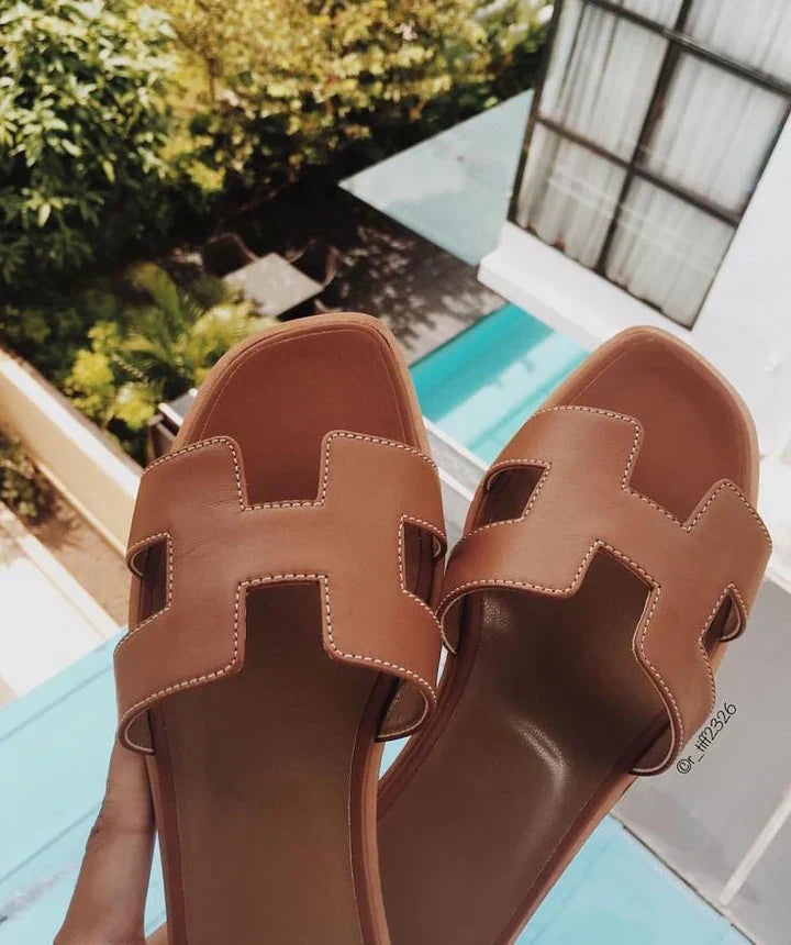Claudia - Sandalen leren H-design Dames
