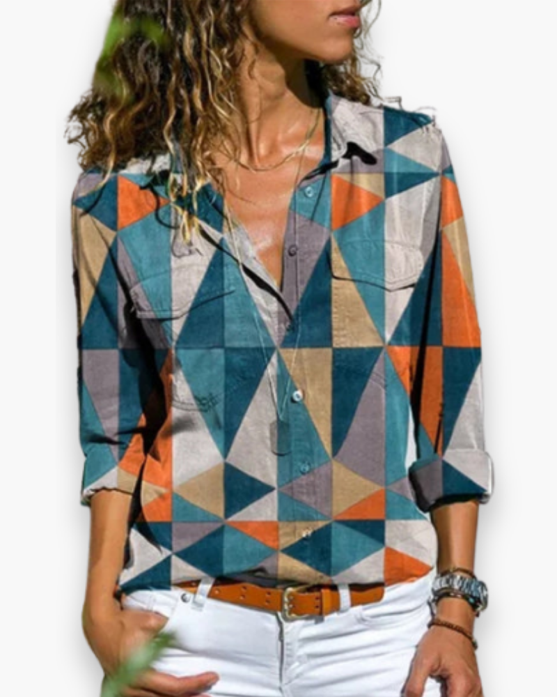 Monique - Elegante Blouse Licht en Ademend Dames