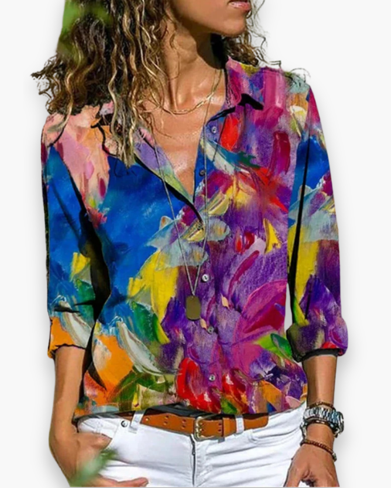 Monique - Elegante Blouse Licht en Ademend Dames