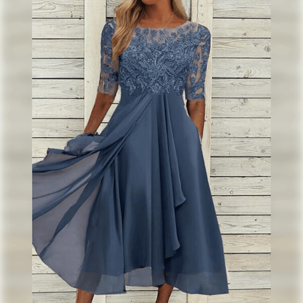 Esther - Elegante Kanten Jurk