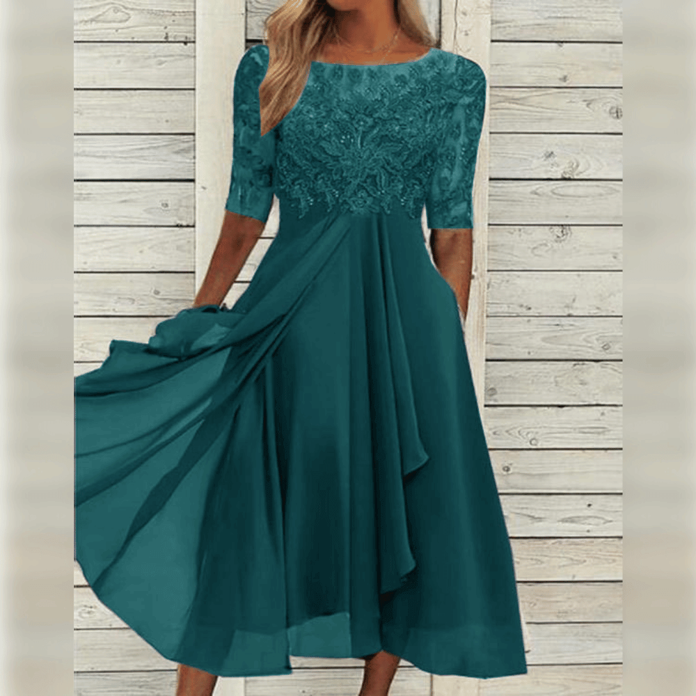 Esther - Elegante Kanten Jurk