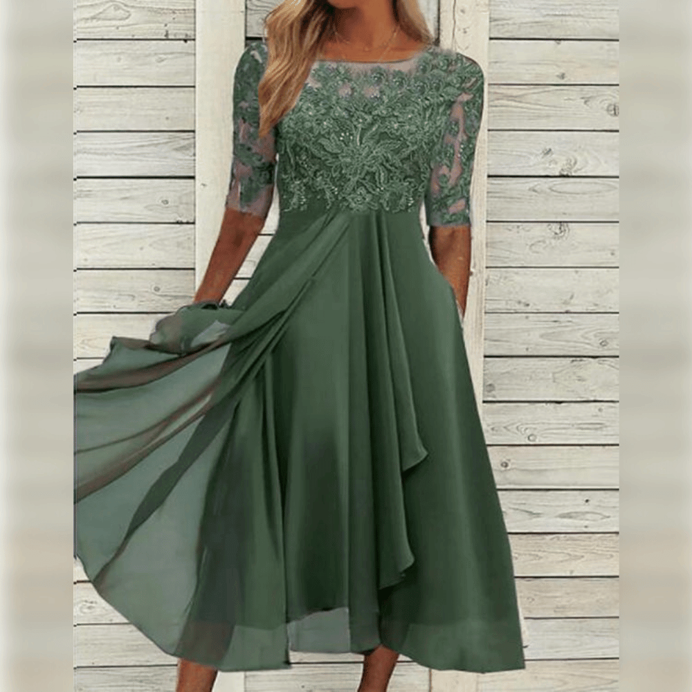 Esther - Elegante Kanten Jurk