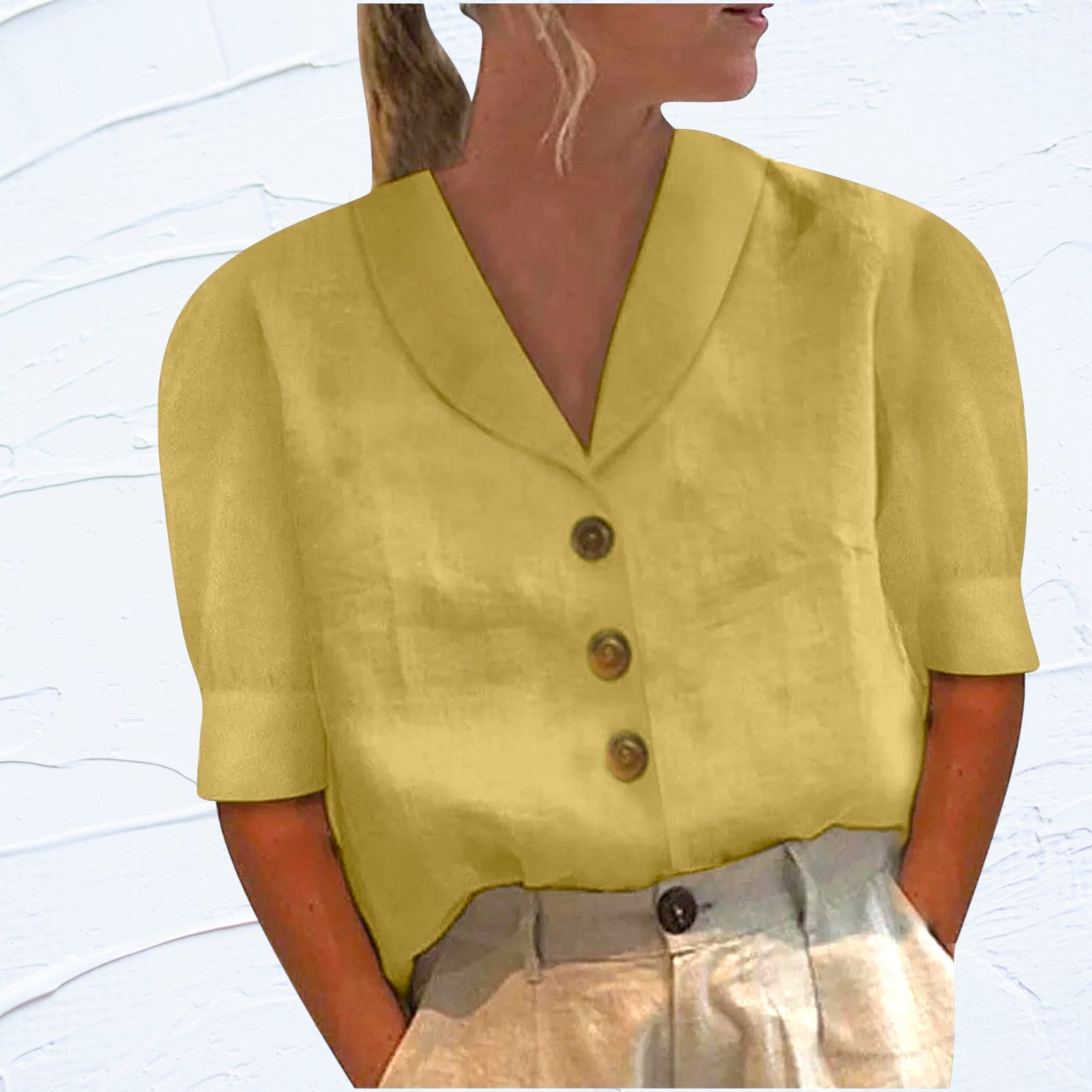 Monique - Elegante Zomer Top Dames