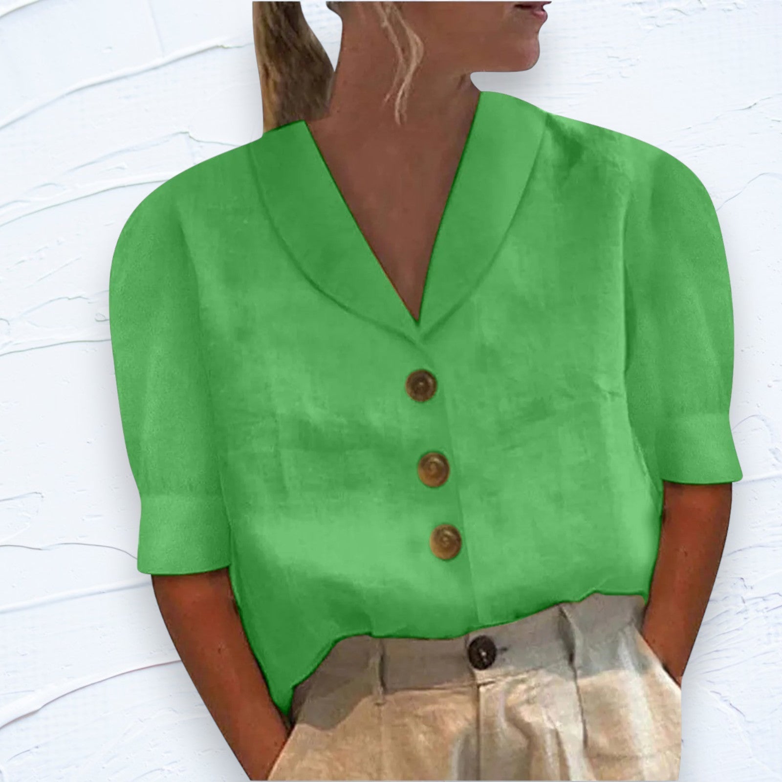 Monique - Elegante Zomer Top Dames