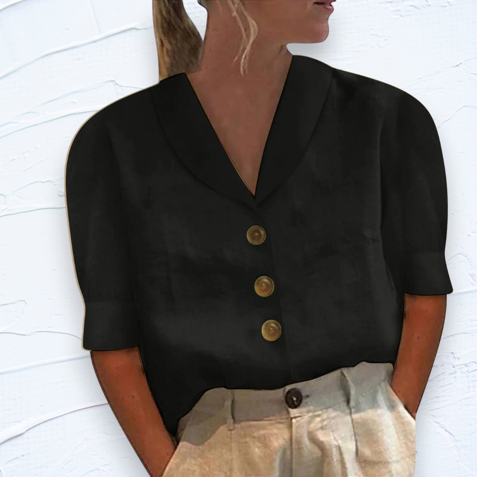 Monique - Elegante Zomer Top Dames