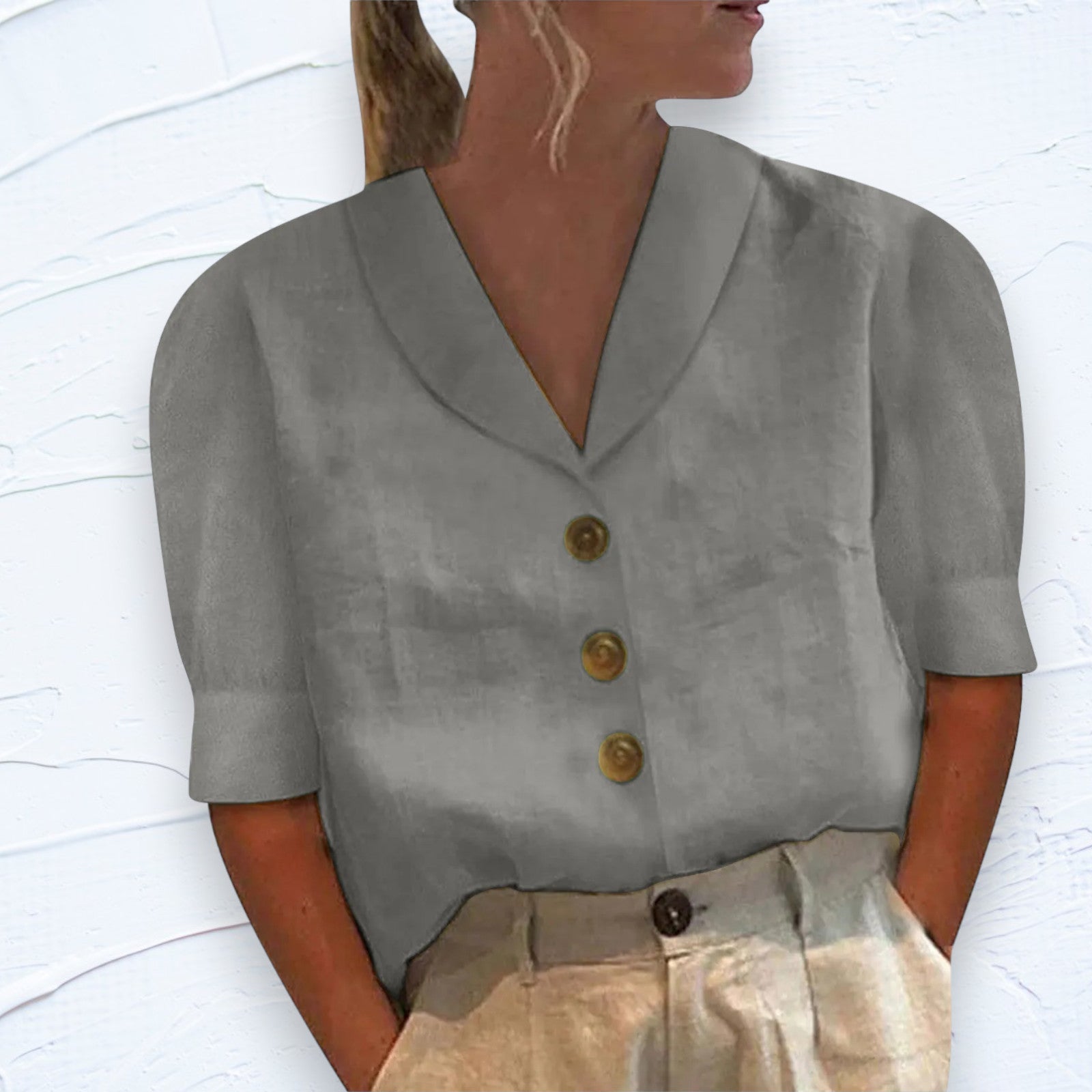 Monique - Elegante Zomer Top Dames