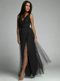 Linda - Elegante Jurk Met V-Hals