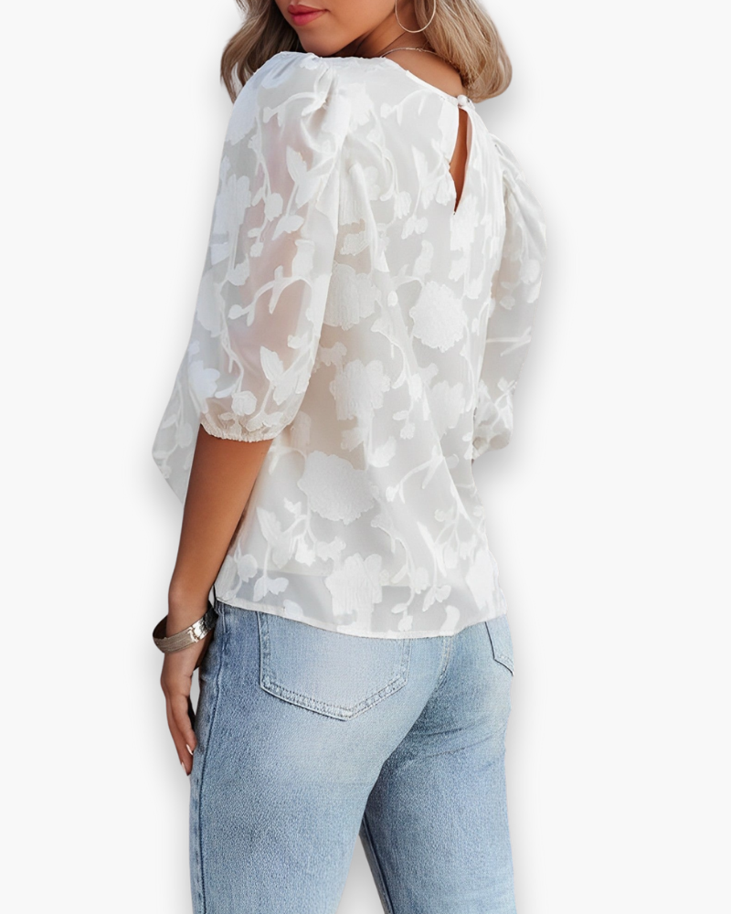 Karin - Elegante Zomer Top Dames