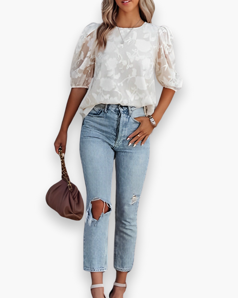 Karin - Elegante Zomer Top Dames