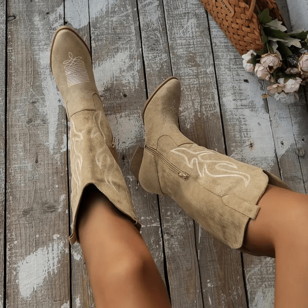 Amy - Cowboylaarzen Elegant Dames
