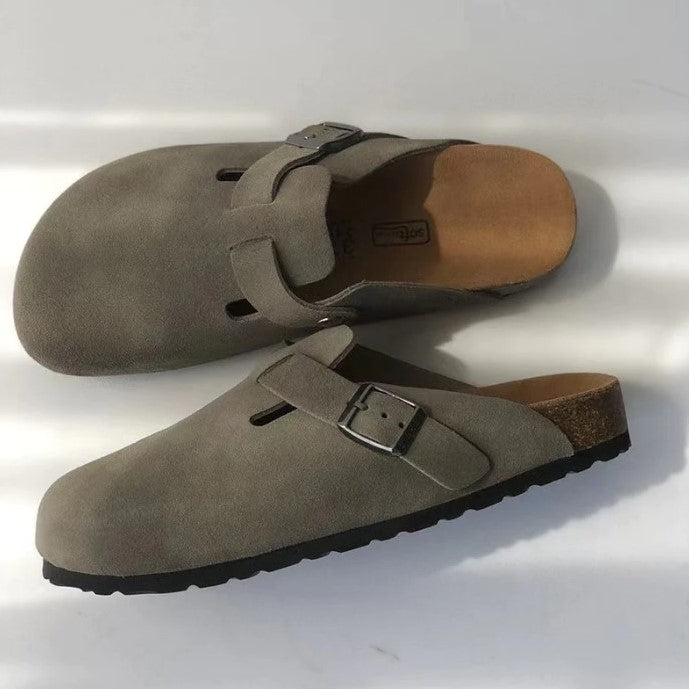 Claudia - Premium Leren Boston-Sandalen Dames