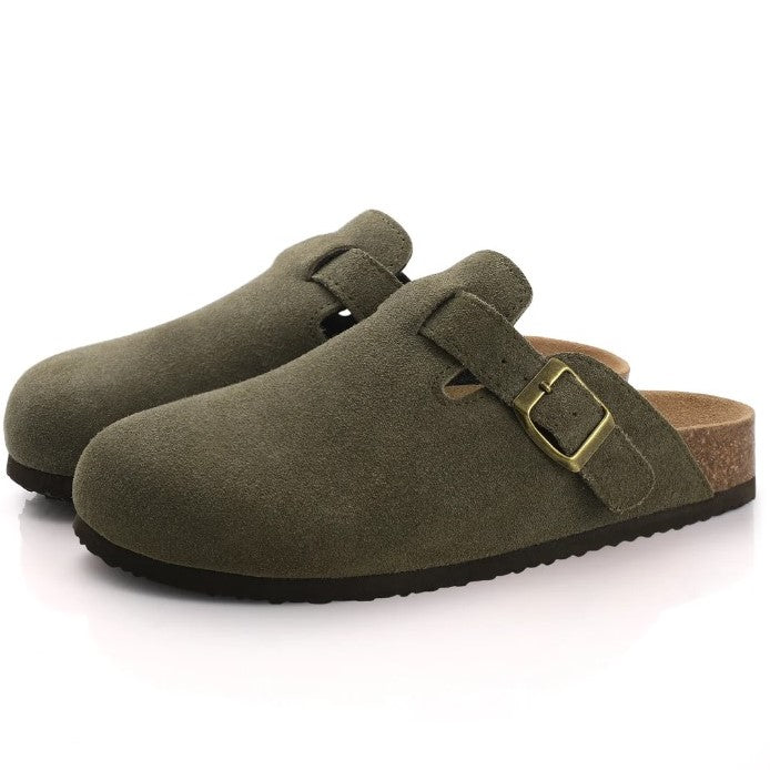 Claudia - Premium Leren Boston-Sandalen Dames
